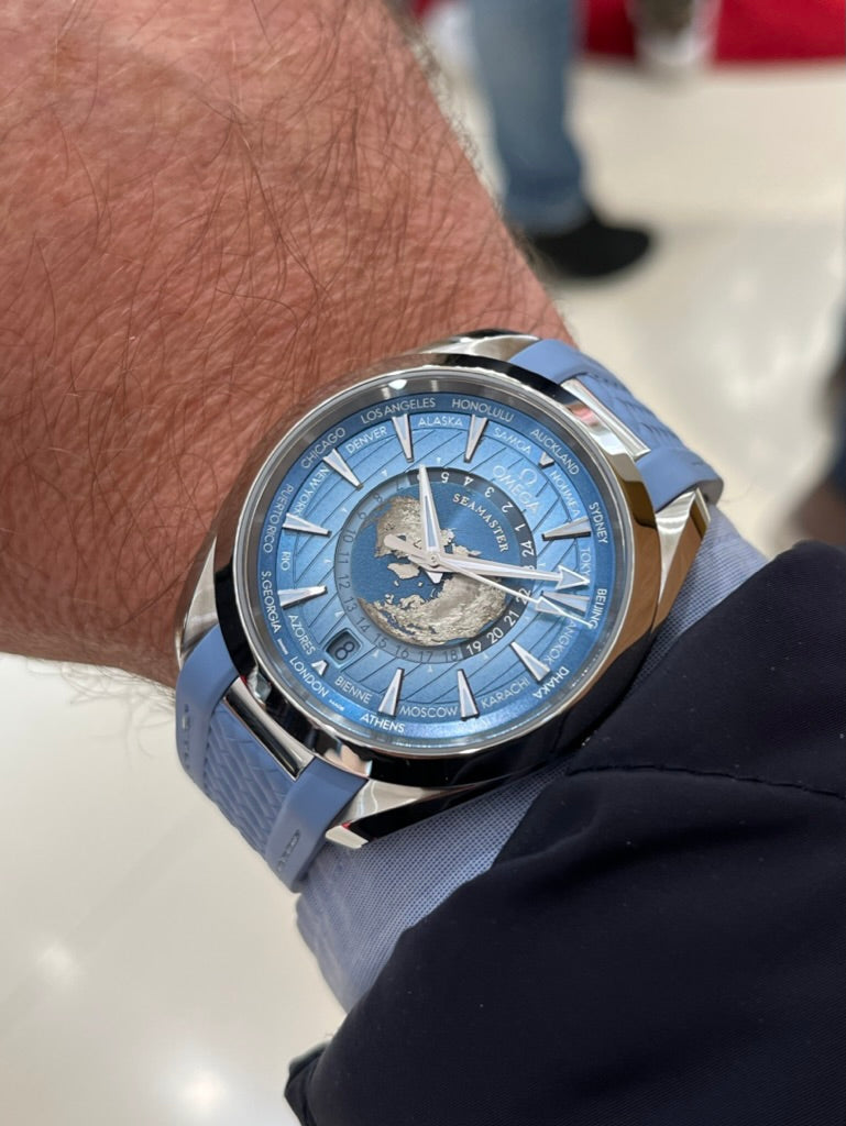 OMEGA  : La collection Seamaster Summer Blue