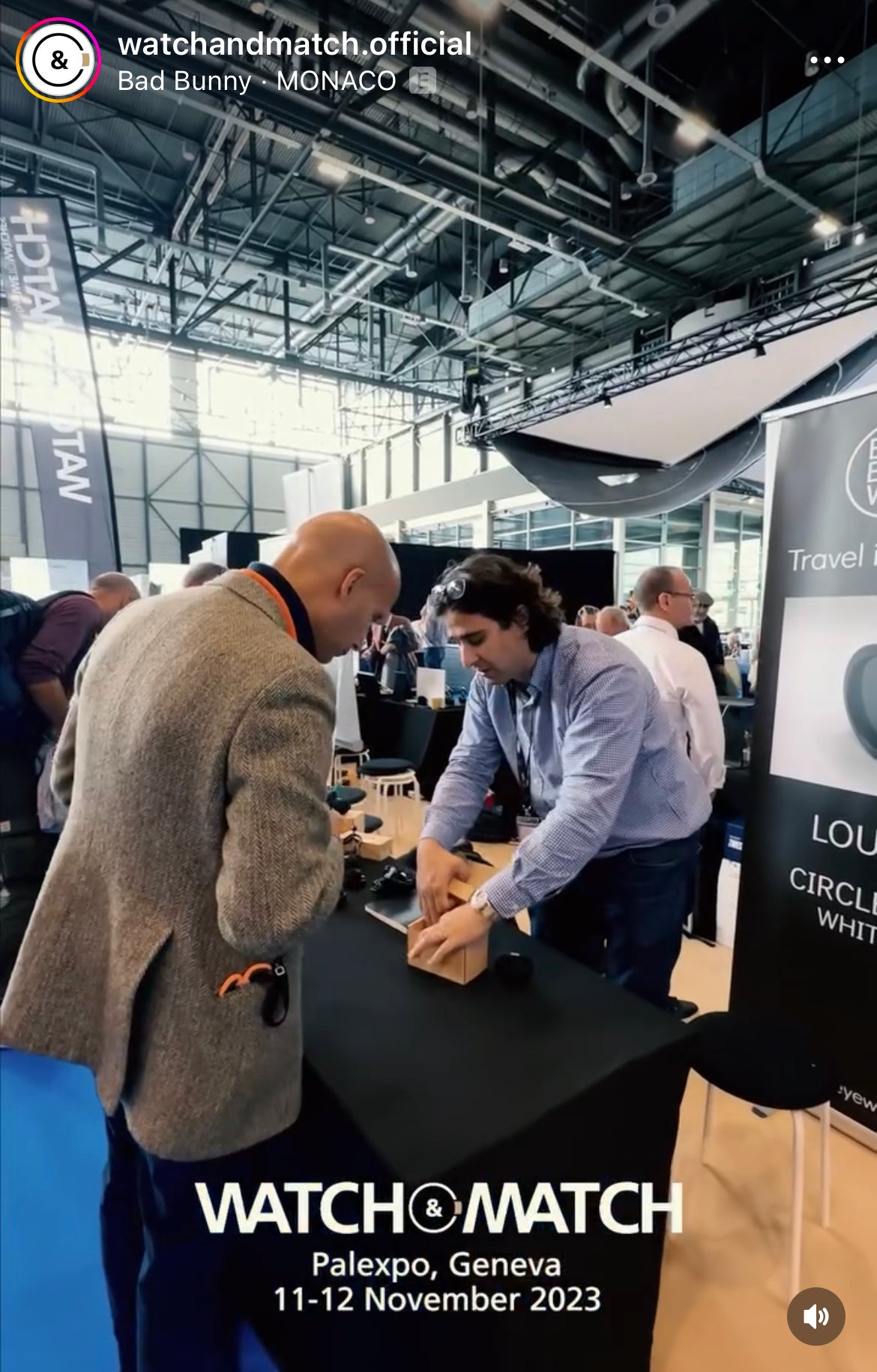 Salon WATCH & MATCH 1er journée
